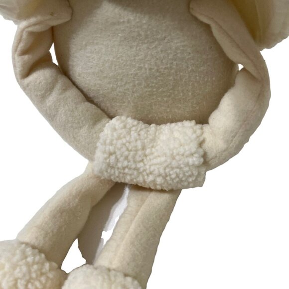 Artisan Flair Snowgirl 24" Sand Weighted Bonnet Scarf Muff Plush Shelf Sitter - Picture 4 of 10